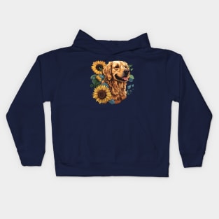 Golden Retriever Kids Hoodie